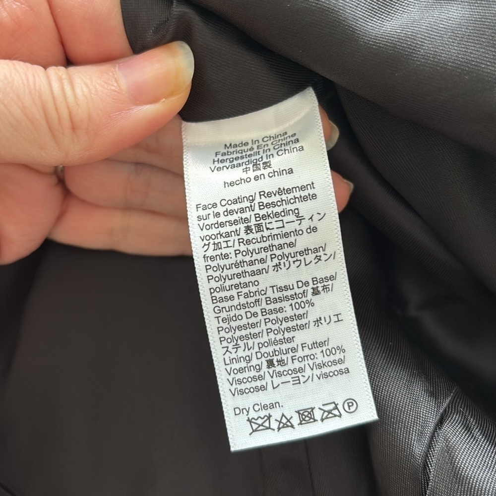 NWT J. Crew Collection black faux patent leather mini skirt size 4 - Picture 10 of 12